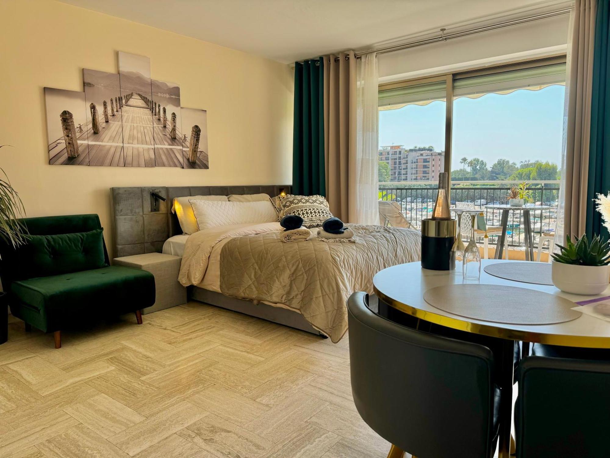 My Resid Appart Cannes Marina Vue Piscine Mandelieu La Napoule Ngoại thất bức ảnh